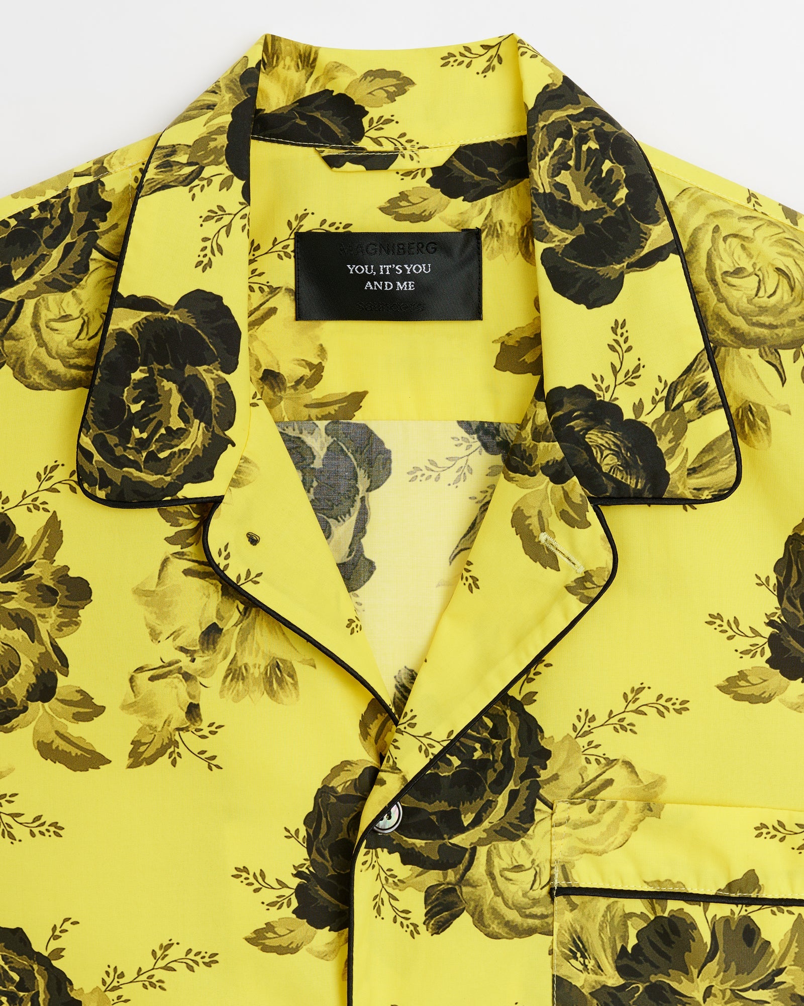 Sweet shirt | Yellow peony Poplin